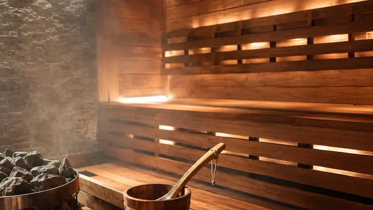 What is the ideal number of people in a sauna?